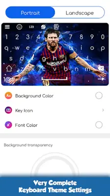 Lionel Messi Keyboard LED android App screenshot 2